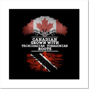 Canadian Grown With Trinidadian Tobagonian Roots - Gift for Trinidadian Tobagonian With Roots From Trinidad And Tobago Posters and Art
